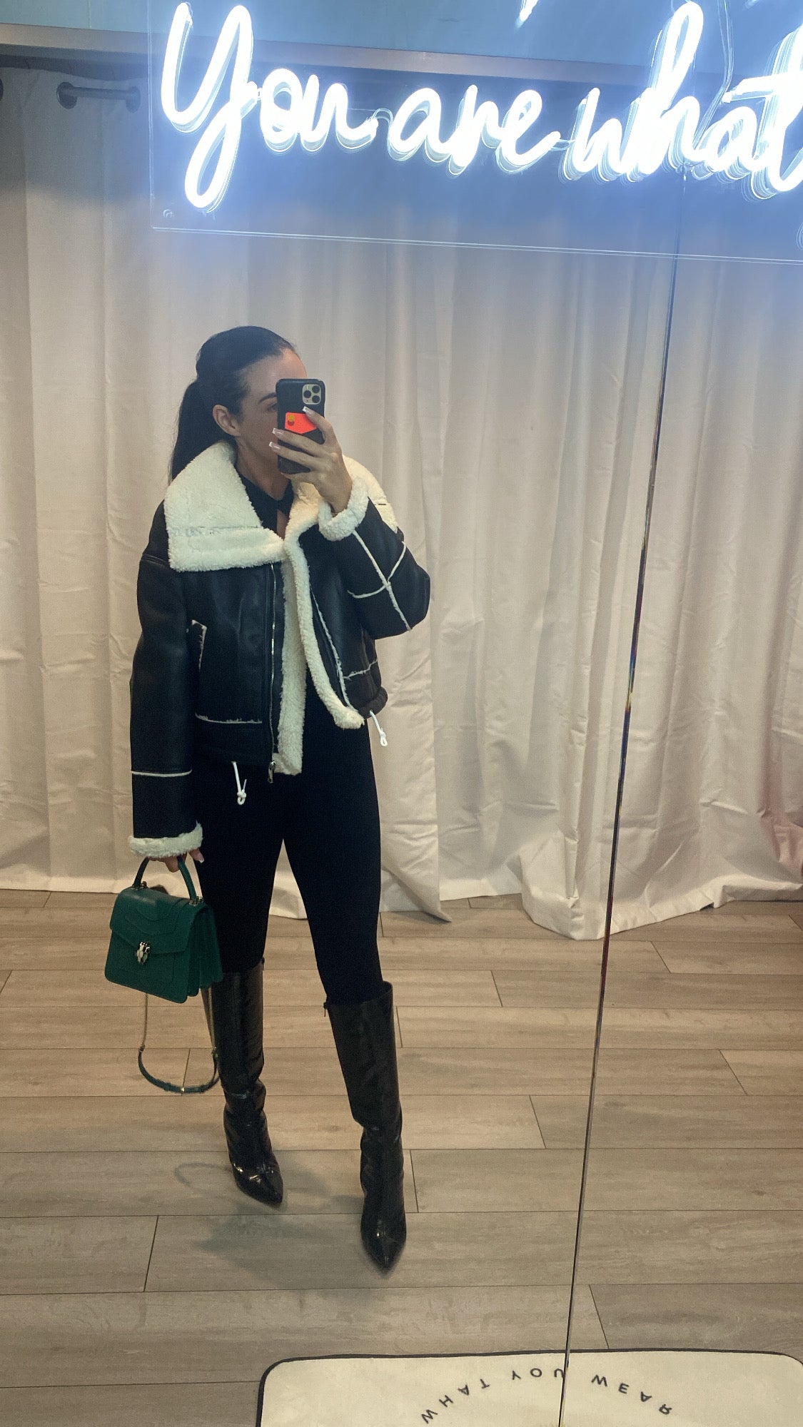 Borg Aviator Coat