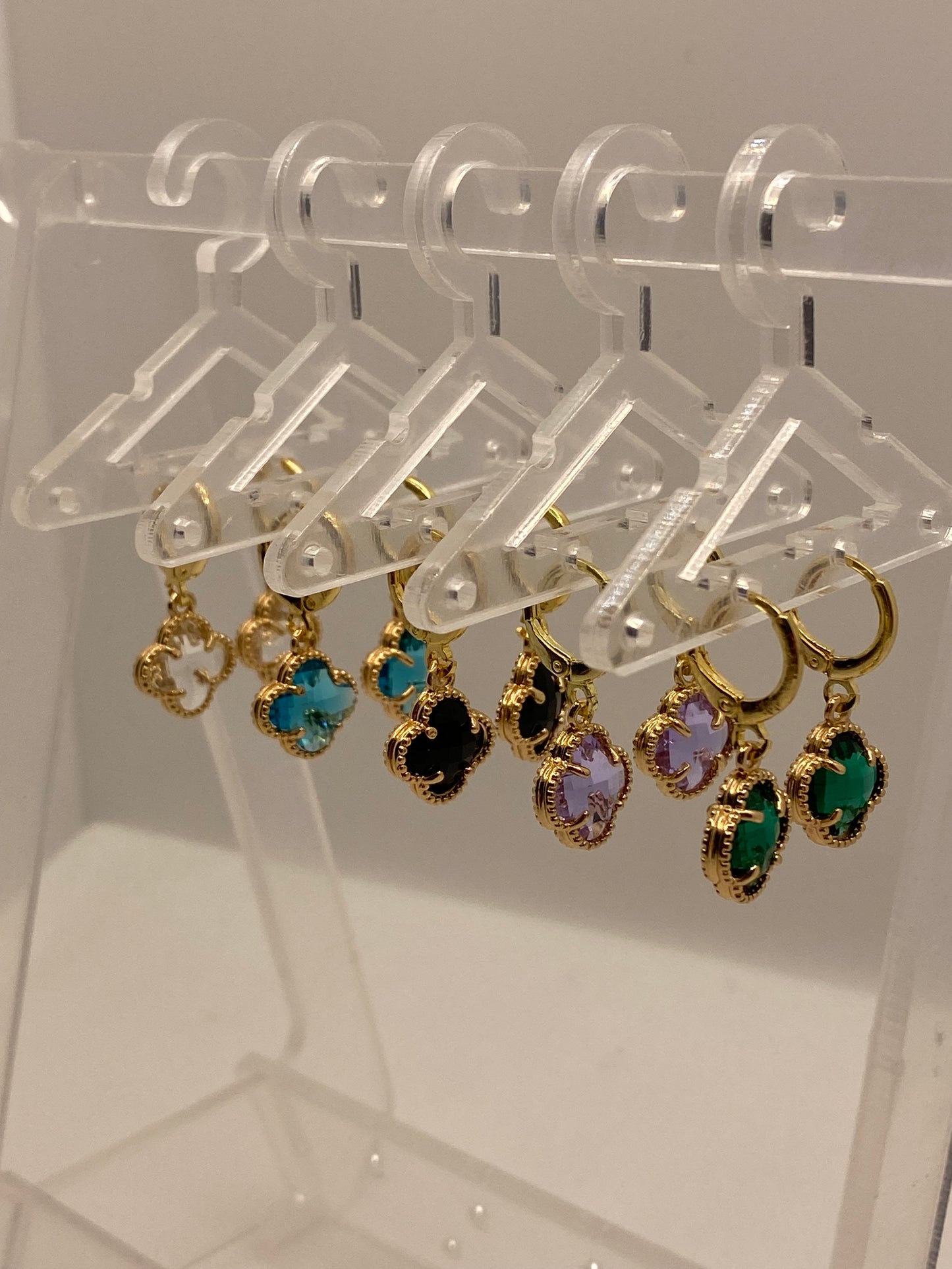 Clover Drop Earrings