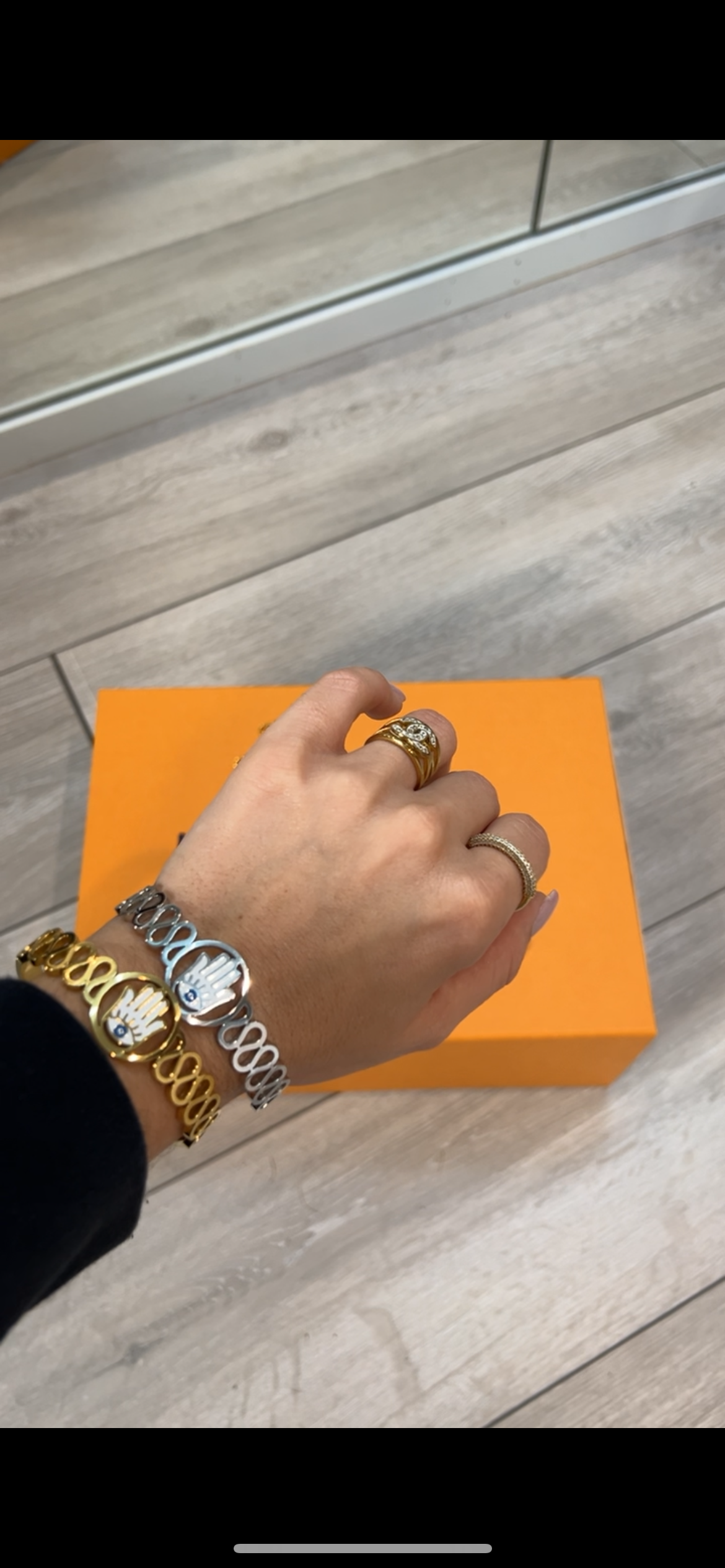 Hamsa Hand Bangle