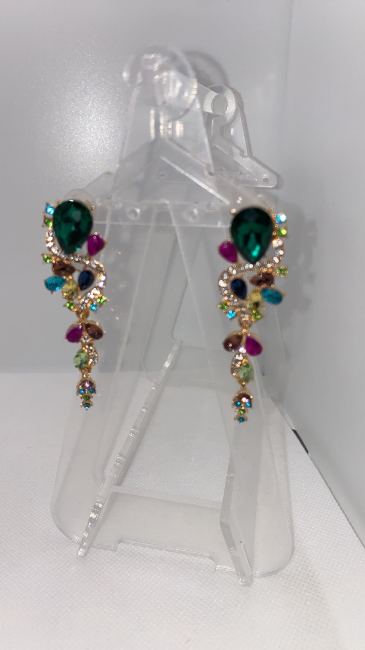 Diamond Cluster Earring