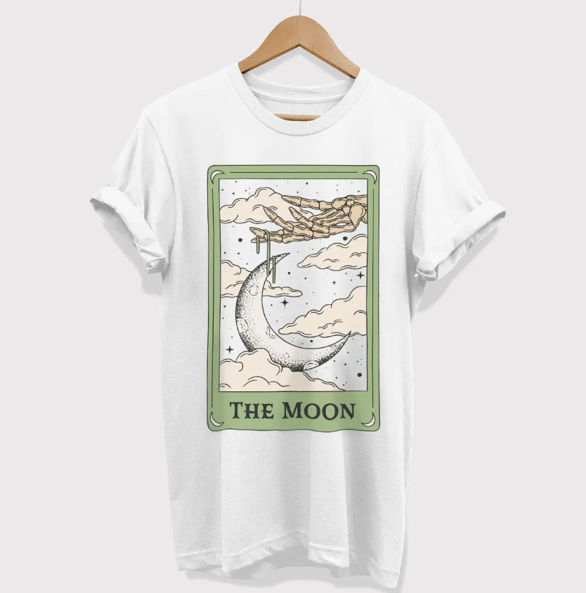 The Moon Tarot T-Shirt