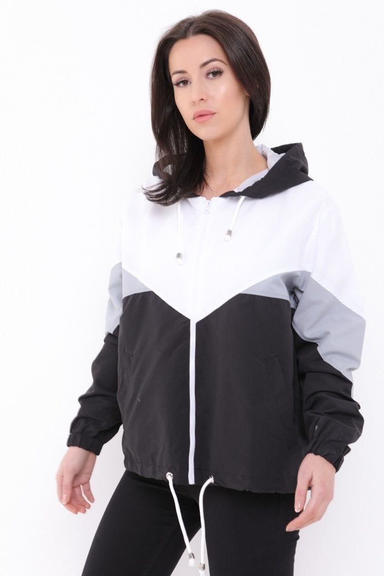 Color Block Windbreaker