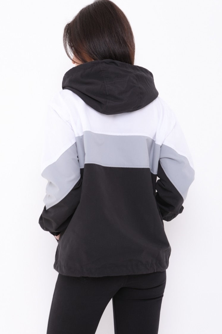 Color Block Windbreaker