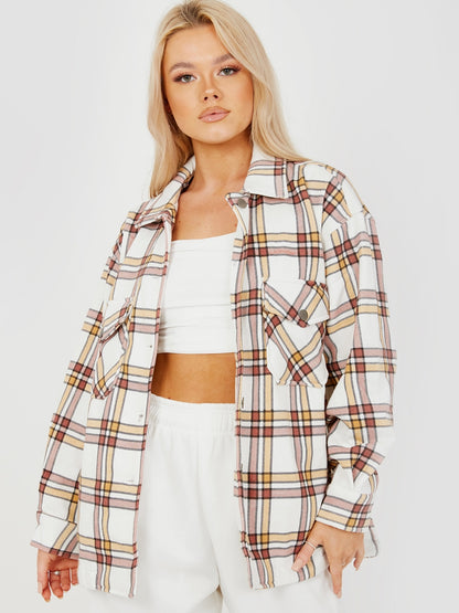 Tartan Oversized Thick Shacket