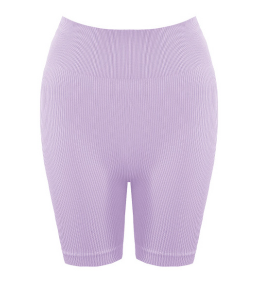 Lilac Sculpting Cycling Shorts